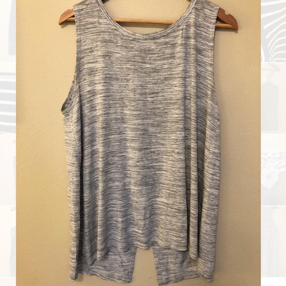 Open Back Tank Top - Picture 2 of 3